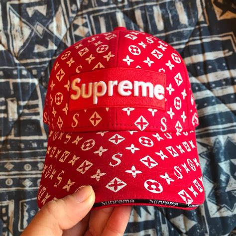 supreme louis vuitton cappello